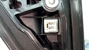 Зеркало боковое правое в сборе Toyota Camry v40 usa 3 пина, красное, надломано креплние крышки