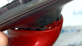 Зеркало боковое правое в сборе Toyota Camry v40 usa 3 пина, красное, надломано креплние крышки
