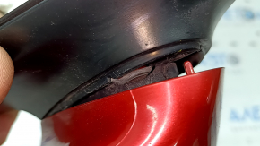 Зеркало боковое правое в сборе Toyota Camry v40 usa 3 пина, красное, надломано креплние крышки
