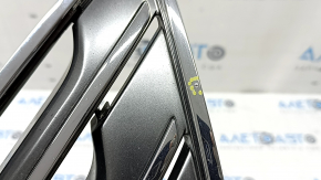 Решетка радиатора grill Toyota Camry v40 07-09 hybrid, хром, песок