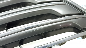 Решетка радиатора grill Toyota Camry v40 07-09 hybrid, хром, песок