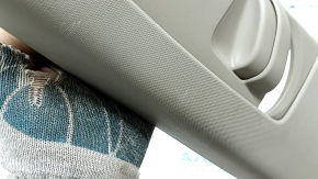 Накладка центральной стойки верхняя ремень левая Toyota Camry v40 бежевая, потерта