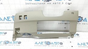 Накладка торпеды колени водителя Toyota Camry v40 бежевая, под 2 кнопки