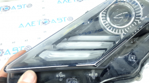Фара передняя левая в сборе Ford Mustang mk6 18-23 LED, песок