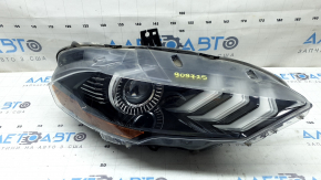 Фара передняя правая в сборе Ford Mustang mk6 18-23 LED песок