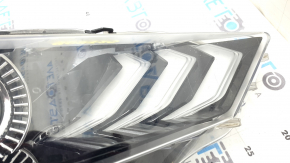 Фара передняя правая в сборе Ford Mustang mk6 18-23 LED песок