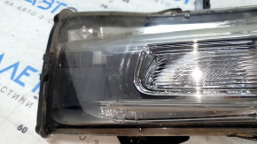 Поворотник дхо/drl левый Ford Mustang mk6 18-23 рест LED, песок, потёрт