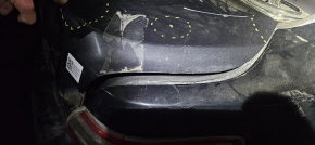 Крышка багажника Toyota Camry v40 графит 1G3, погнута, вмятины, тычки, коррозия, примята
