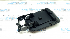 Подлокотник Ford Mustang mk6 15-23 кожа, черный, царапины на коже