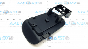 Подлокотник Ford Mustang mk6 15-23 кожа, черный, царапины на коже