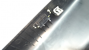 Ornament prag ușă stânga interior negru Ford Mustang mk6 15-23, zgârieturi, suport rupt