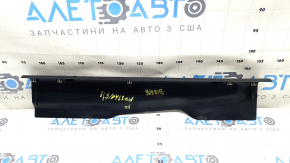 Накладка порога внутренняя правая Ford Mustang mk6 15-23 черная, потёрта, царапины