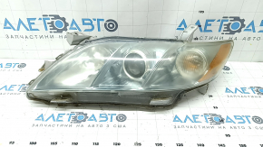 Фара передняя левая Toyota Camry v40 07-09 hybrid, галоген, под полировку