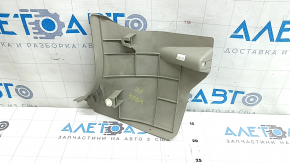 Накладка передней стойки нижняя правая Toyota Camry v40 бежевая, царапины, побелел пластик