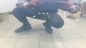 Дверь в сборе передняя левая Honda CRV 23-26 keyless, синий B640M, мелкие царапины