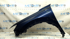 Aripă stângă față Honda CRV 23-26, albastră B640M, nisip, zgârieturi, îndoitură