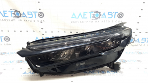Ansamblu far față stânga cu LED pentru Honda CRV 23-26 cu ornament negru lucios