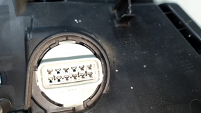 Фара передняя правая в сборе Honda CRV 23-26 LED с черным глянцевым молдингом, песок