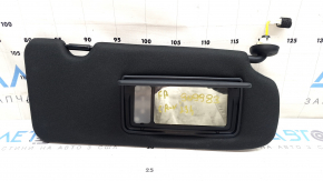 Козырек правый Honda CRV 23-26 черный, без крючка, с подсветкой, царапины