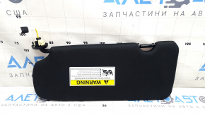 Козырек правый Honda CRV 23-26 черный, без крючка, с подсветкой, царапины
