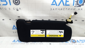 Козырек левый Honda CRV 23-26 черный, без крючка, с подсветкой, царапины