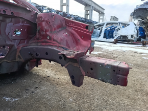 Panou lateral stânga față Toyota Camry v40 pe caroserie, roșu, ruginit, vopsit