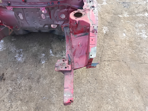 Panou lateral stânga față Toyota Camry v40 pe caroserie, roșu, ruginit, vopsit