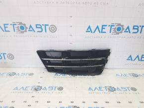 Решетка переднего бампера правая Audi A4 B9 17-17 без радара, хром