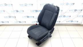 Водительское сидение Ford Mustang mk6 18-23 без AIRBAG, электро, купе, черная ткань, под химчистку