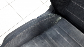 Пассажирское сидение Honda CRV 23-26 без airbag, механическое, подогрев, ткань черная с оранжевой строчкой, Sport, под химчистку