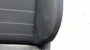 Пассажирское сидение Honda CRV 23-26 без airbag, механическое, подогрев, ткань черная с оранжевой строчкой, Sport, под химчистку