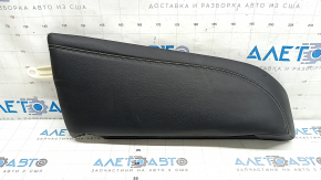 Ornamente laterale banchetă dreapta spate pentru Honda Accord 2013-2017, piele neagră, tip 2, zgârieturi
