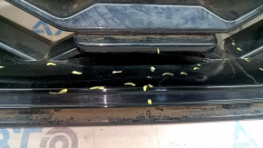 Решетка радиатора grill Honda CRV 23-26 HEV с черным глянцевым молдингом, песок, надломана, трещины