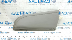 Ornamente laterale banchetă stânga spate pentru Honda Accord 2017, piele neagră