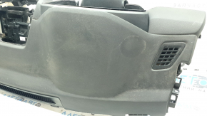Торпедо передняя панель без AIRBAG Honda CRV 23-26 черная, с обрамлением щитка приборов и рулевой колонки, под чистку, царапины