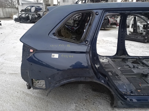 Четверть крыло задняя правая Honda CRV 23-26 на кузове, синяя, тычки