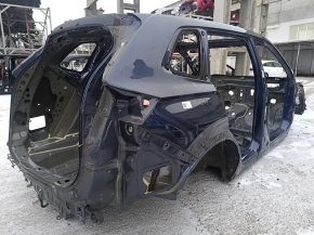 Четверть крыло задняя правая Honda CRV 23-26 на кузове, синяя, тычки