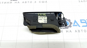 Deflector conductă de aer montan central stânga pentru Audi Q8 19-26, negru, suport rupt