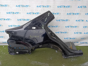 Четверть крыло задняя правая Toyota Camry v50 12-14 usa черная, отпилена, тычки