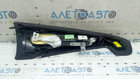 Подушка безопасности airbag заднего левого сиденья BMW X5 G05 19-23 кожа черная, царапина