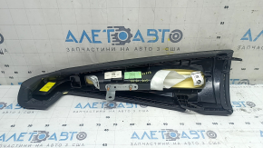 Подушка безопасности airbag заднего правого сиденья BMW X5 G05 19-23 кожа черная, царапины