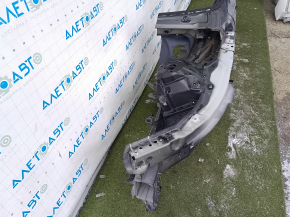 Четверть передняя левая Volvo XC90 16-26 отпилена, с центральной стойкой, черная, тычка