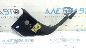 Накладка передней стойки левая нижняя BMW X5 G05 19-26 черная, потерта
