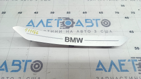 Вставка накладки порога задняя правая BMW X5 G05 19-23 хром BMW, с подсветкой, царапины