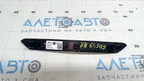 Вставка накладки порога задняя правая BMW X5 G05 19-23 хром BMW, с подсветкой, царапины