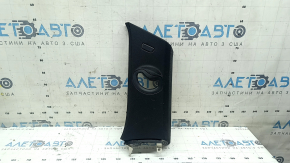 Ornament montan spate dreapta față BMW X5 G05 19-23, negru, cu dopul de fixare, uzat