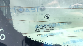 Дверь багажника голая со стеклом верхняя часть BMW X5 G05 19-26 графит C27, царапины на стекле