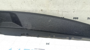 Накладка замка двери багажника верхнего BMW X5 G05 19-26 черная, царапины