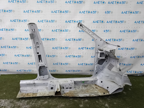 Panou lateral stânga față VW Tiguan 18-24, tăiat cu ferăstrăul, cu stâlp central, fără lonjon lateral, alb