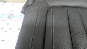 Обшивка подушки водительского сиденья BMW X5 G05 19-22 кожа черная, с подогревом, Sport, под чистку